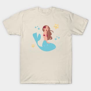 This mermaid is having fun! T-Shirt